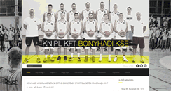 Desktop Screenshot of bonyhadkosar.hu
